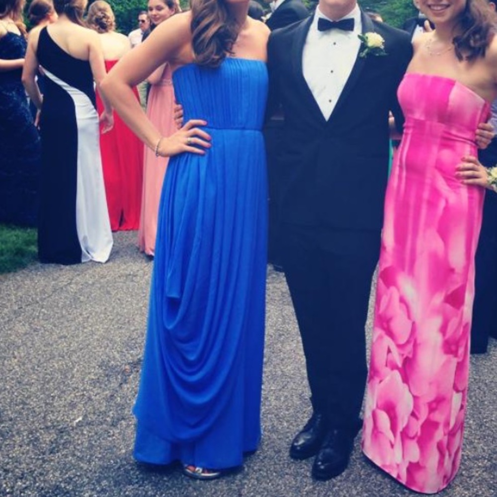 Alice and Olivia Royal Blue Gown